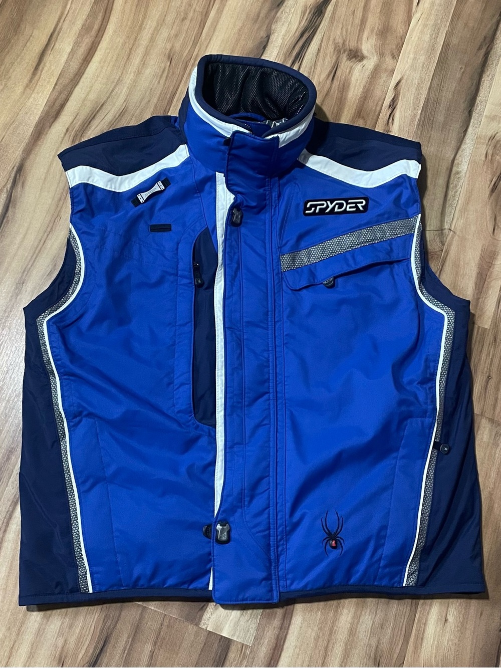 Y2K Spyder Technical Ski Vest Large Dermizax EV X-Static Winter Gorpcore